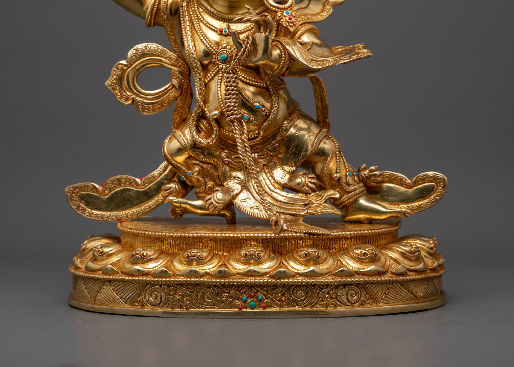 Fierce Vajrapani Statue | Wrathful Protector in Buddhist Art