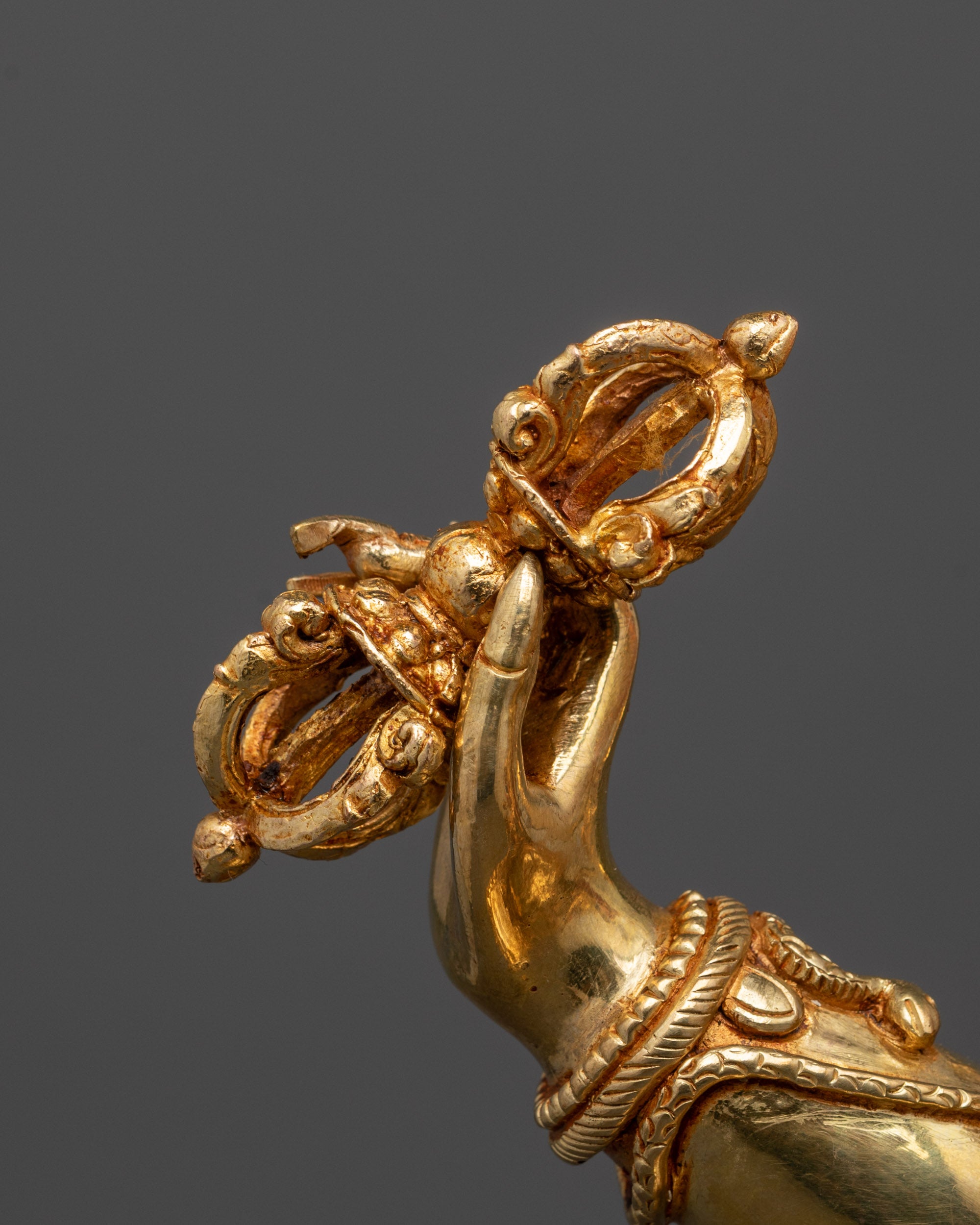 Fierce Vajrapani Statue | Wrathful Protector in Buddhist Art