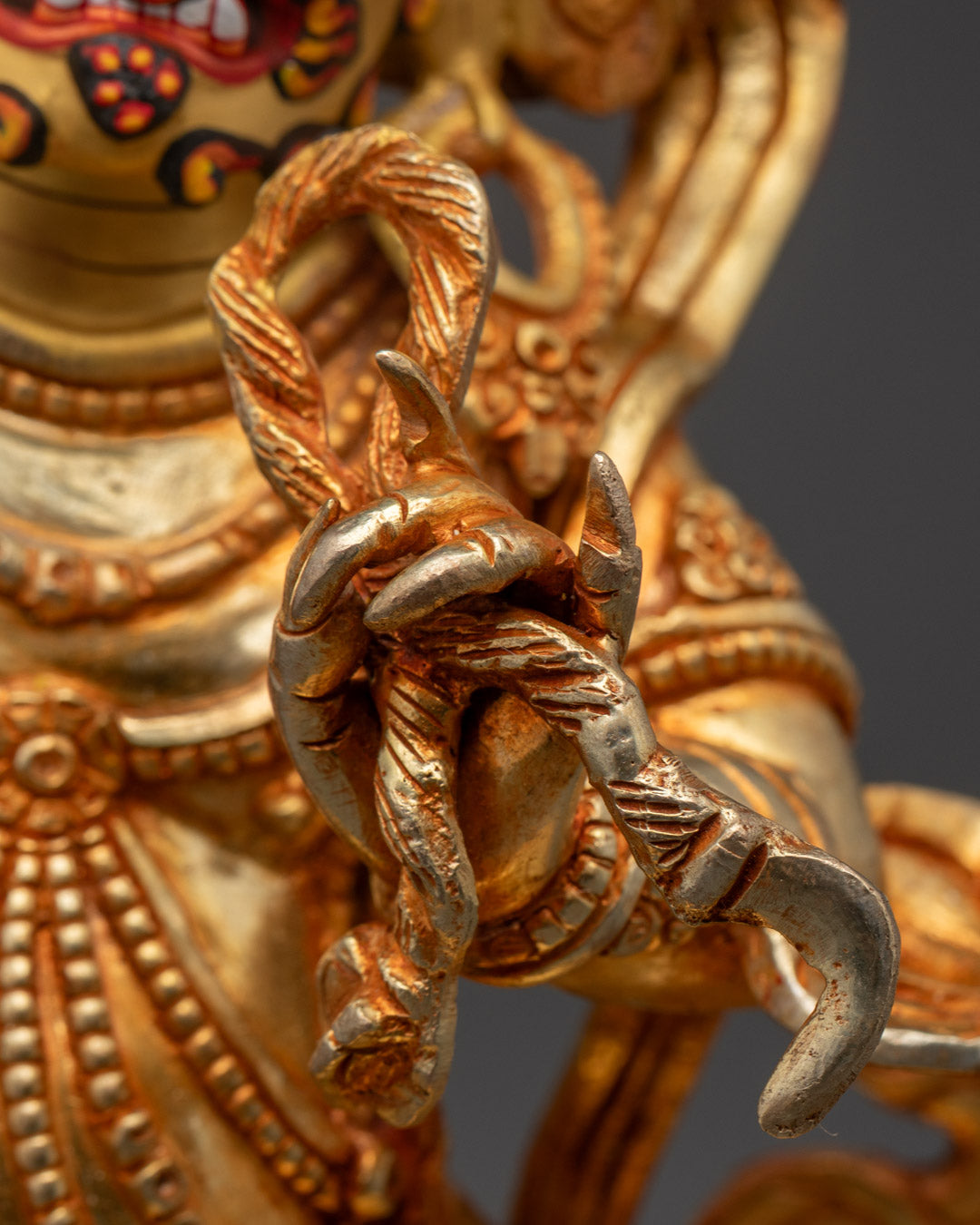 Buddhist Vajrapani Statue | Nepalese Handcarved Artisan