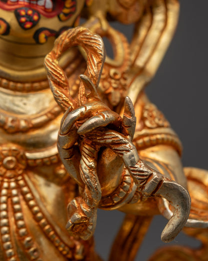 Buddhist Vajrapani Statue | Nepalese Handcarved Artisan