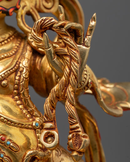 Fearsome Vajra-Wielding Vajrapani Statue | Symbol of Divine Power