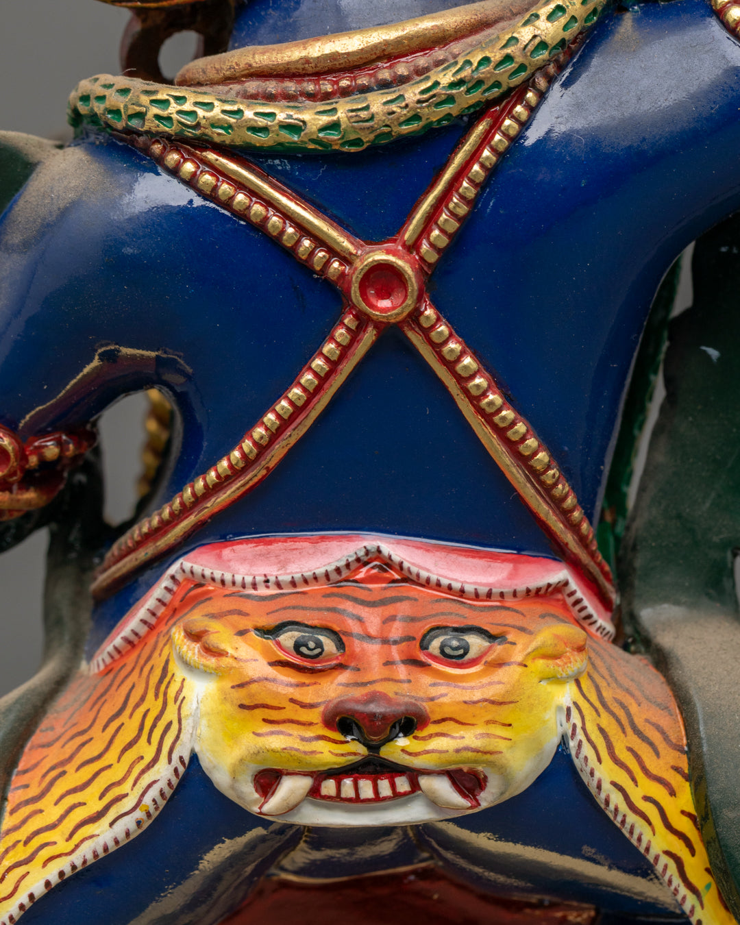 Fierce Vajrapani Bodhisattva Statue | Buddhist Protector Deity