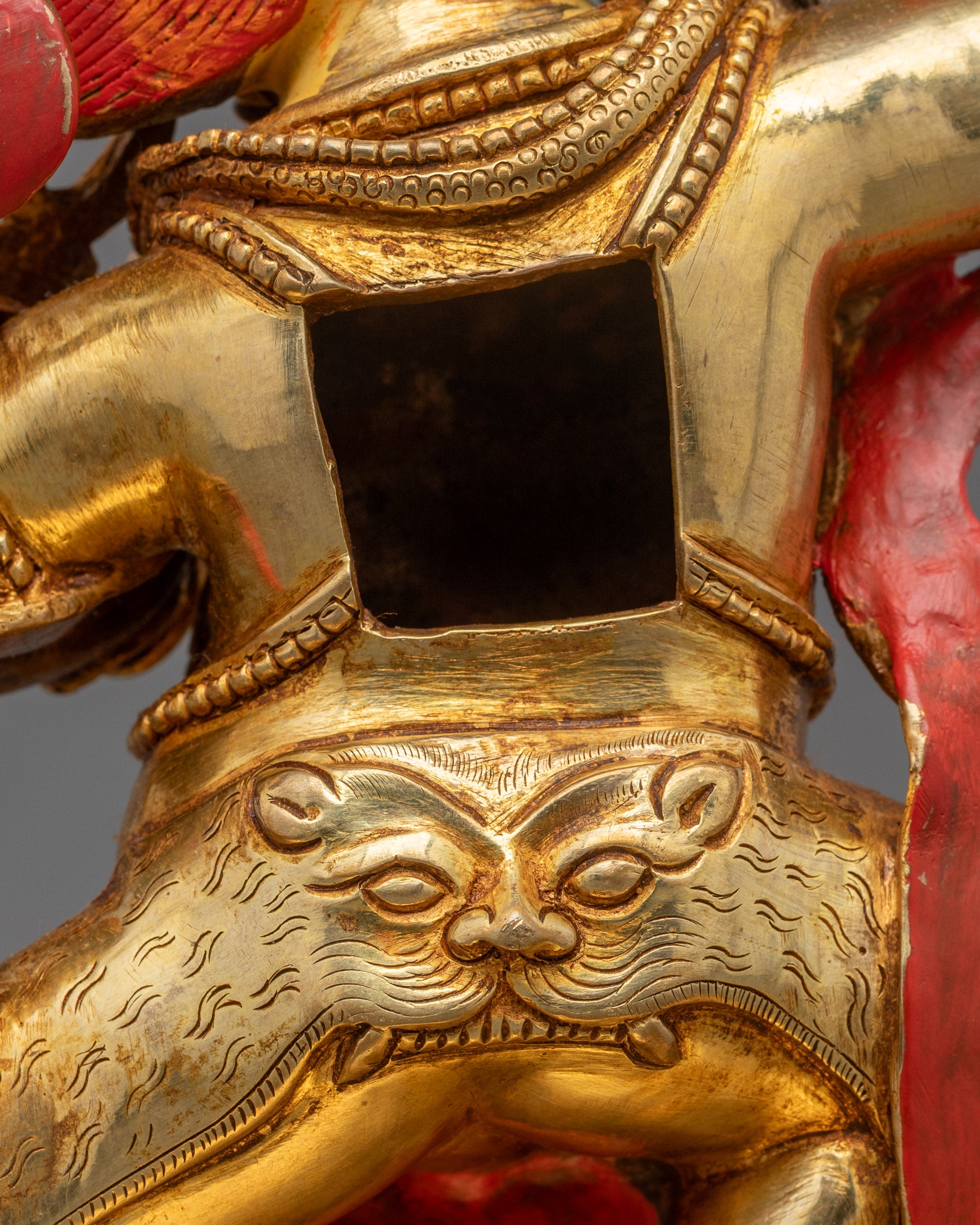Nepal Hand-Carved Vajrapani Statue | Embodiment of Strength