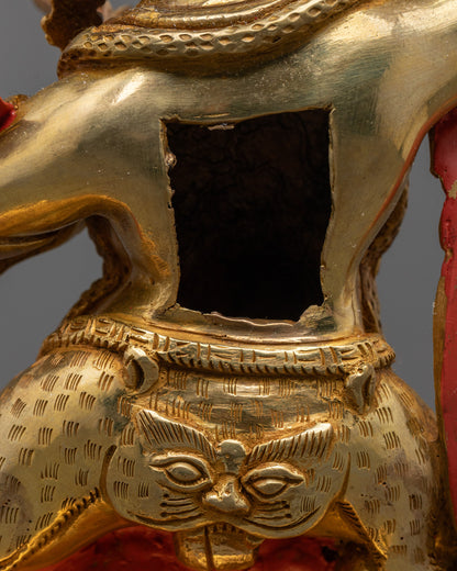 Wrathful Vajrapani Statue | Spiritual Protector Figurine
