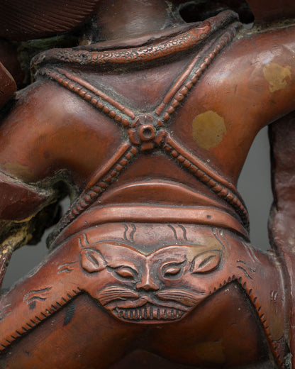 Vajrapani Statue | Artisan-Crafted Buddhist Guardian Deity