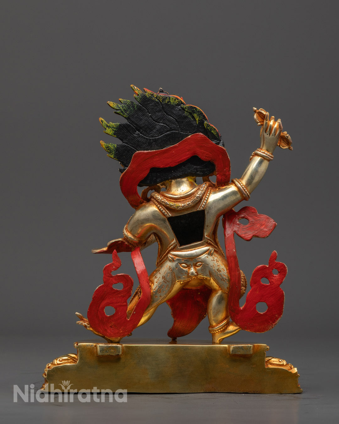 Buddhist Vajrapani Statue | Nepalese Handcarved Artisan