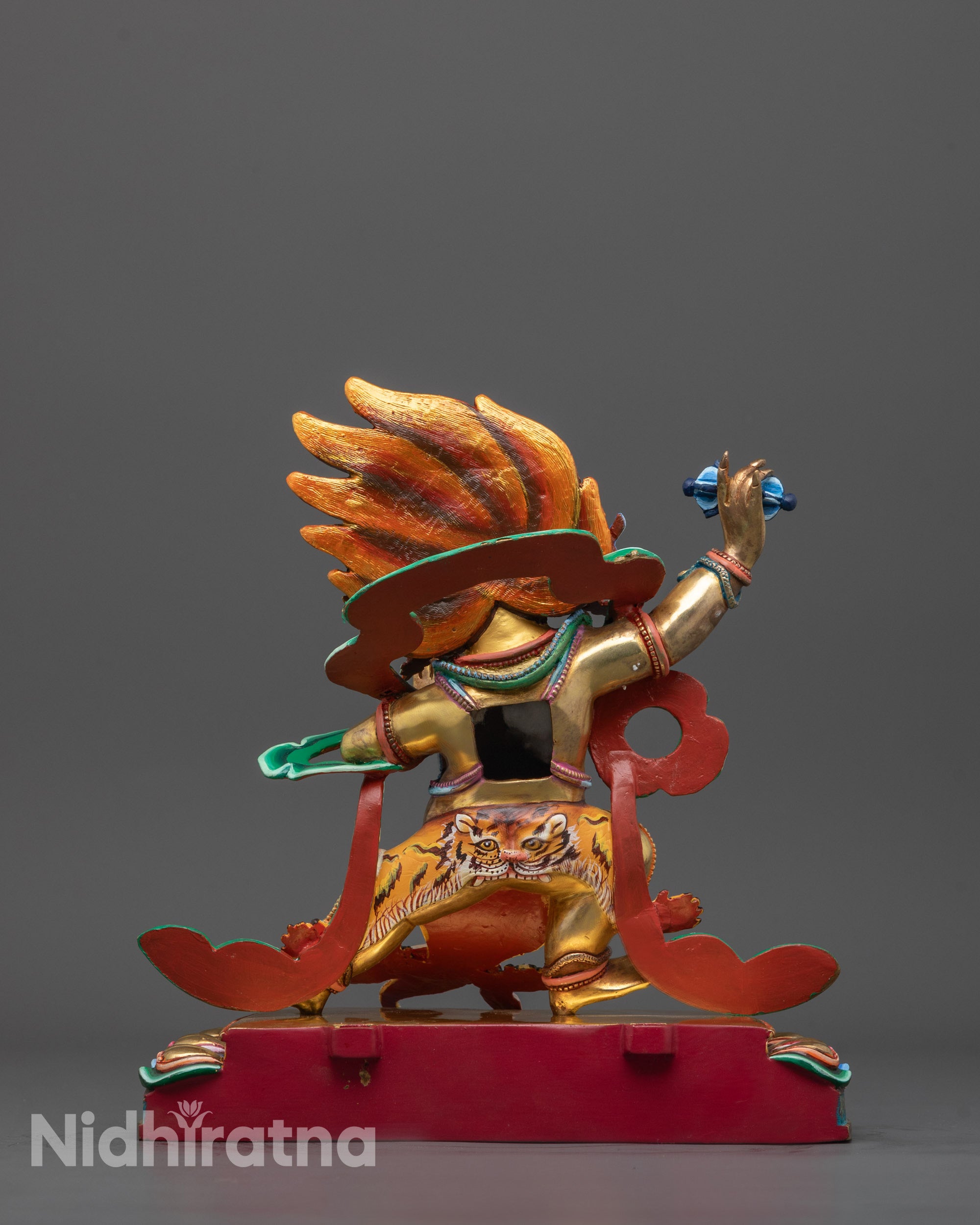 Hand-Carved Vajrapani Statue | Nepal Handmade Buddhist Art