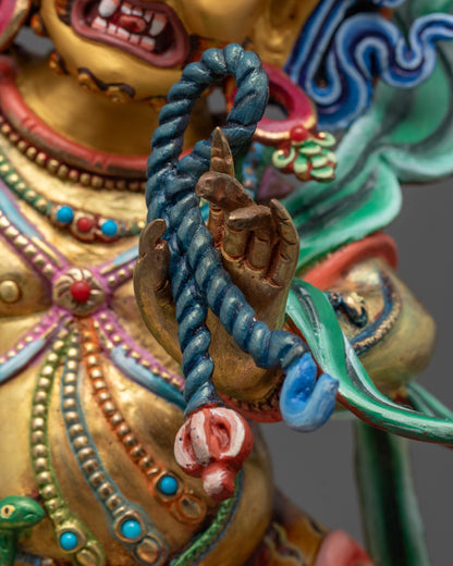 Fierce Vajrapani Statue for Protection | Himalayan Artwork