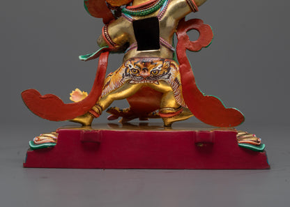 Fierce Vajrapani Statue for Protection | Himalayan Artwork