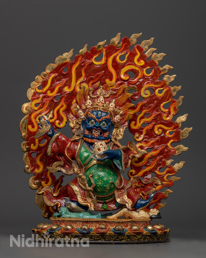 Mahakala Bernagchen Statue | Powerful Protector Deity