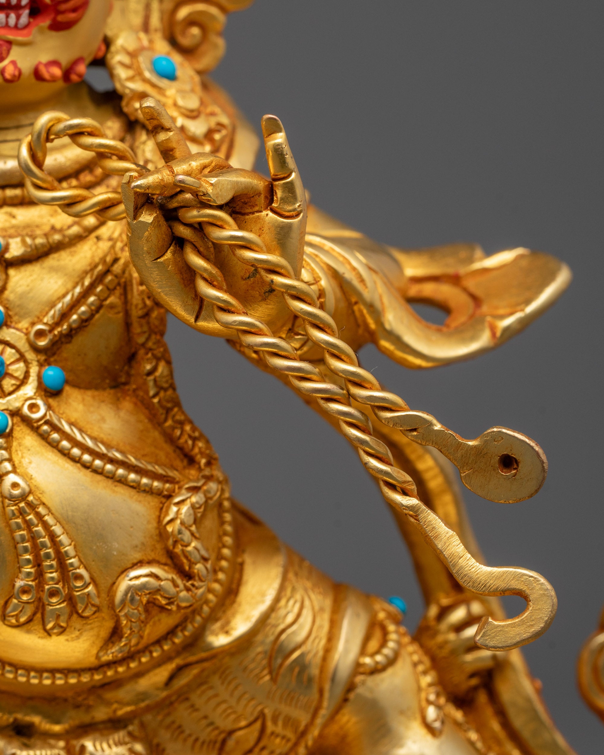 Fierce Vajrapani Statue from Nepal | Himalayan Buddhist Art