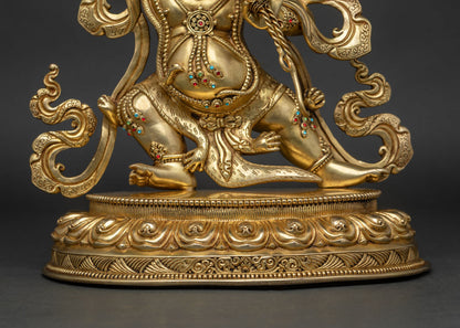 Premium Vajrapani Statue from Nepal – Newari Artisan Crafted Idol