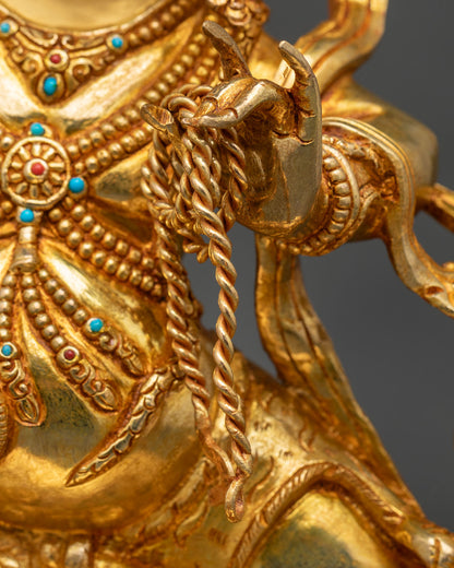 Tibetan Vajrapani Statue from Nepal | Holder of the Thunderbolt