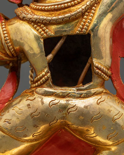 Tibetan Vajrapani Statue from Nepal | Holder of the Thunderbolt