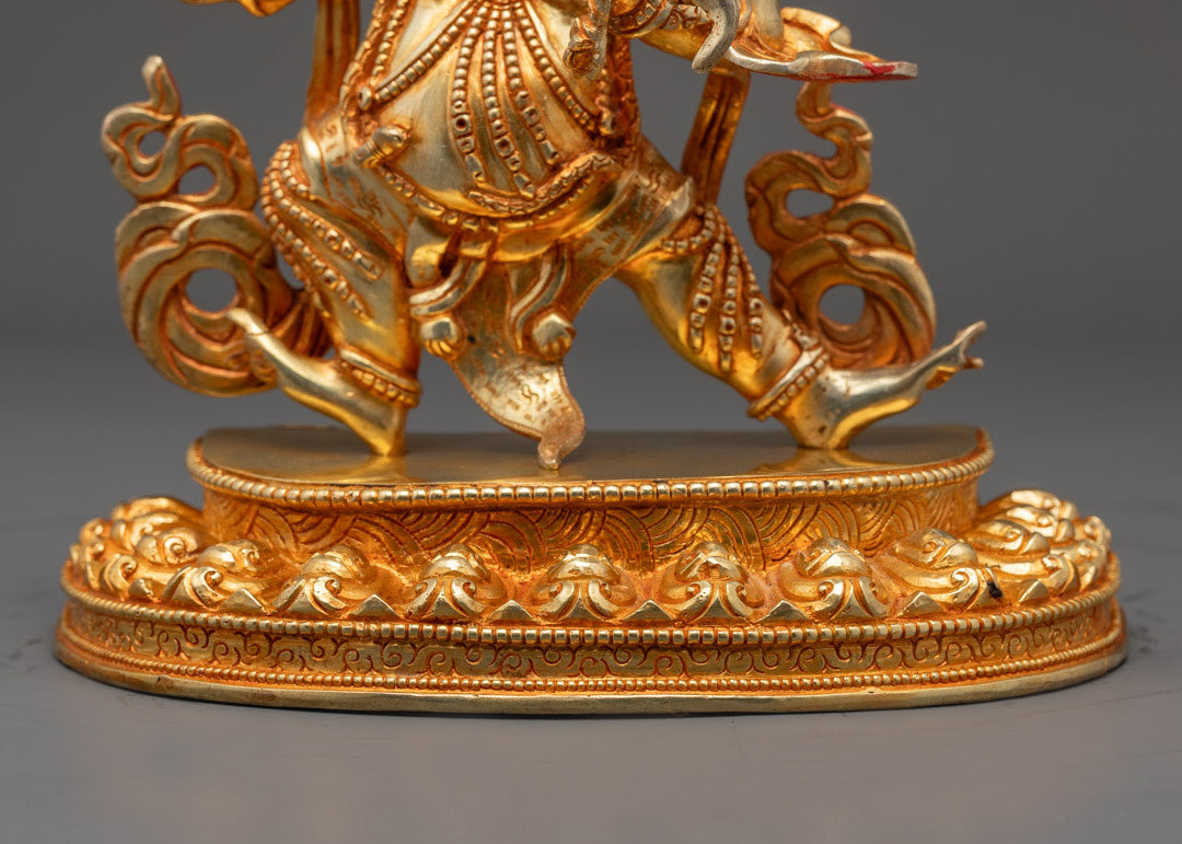 Buddhist Vajrapani Statue | Nepalese Handcarved Artisan