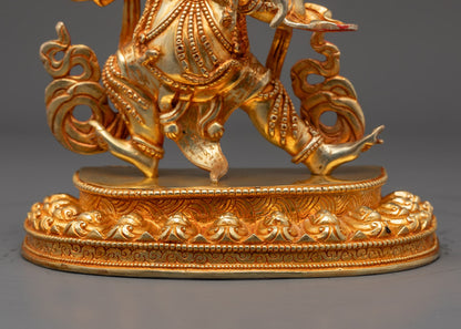 Buddhist Vajrapani Statue | Nepalese Handcarved Artisan