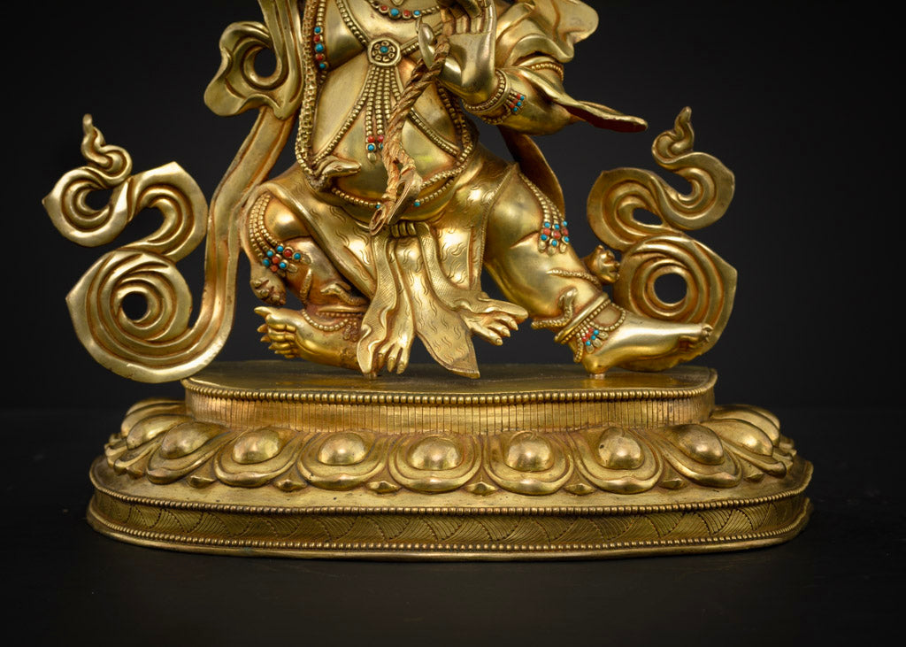 Vajrapani Bodhisattva Statue for Ritual and Meditation