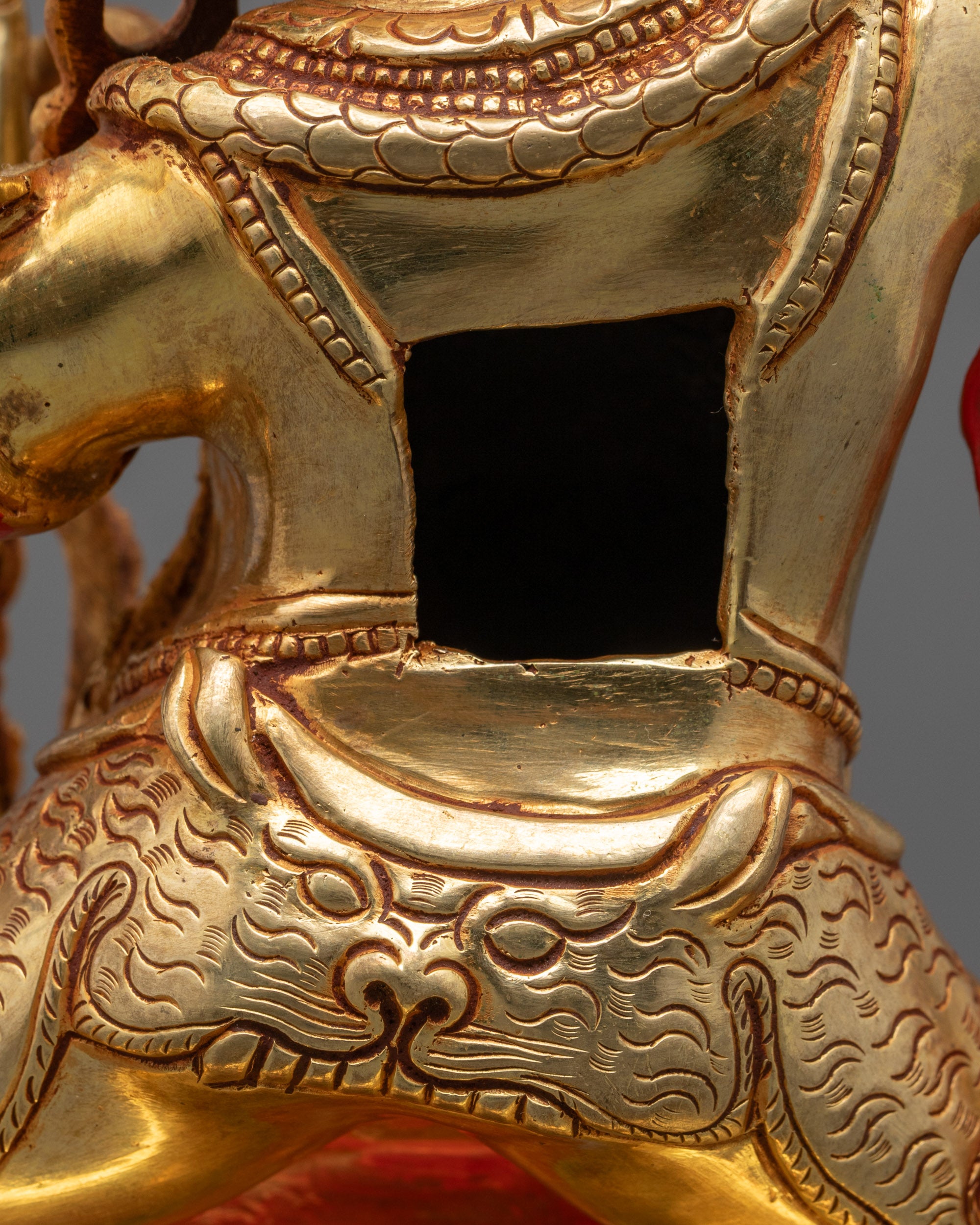 Fearsome Vajra-Wielding Vajrapani Statue | Symbol of Divine Power
