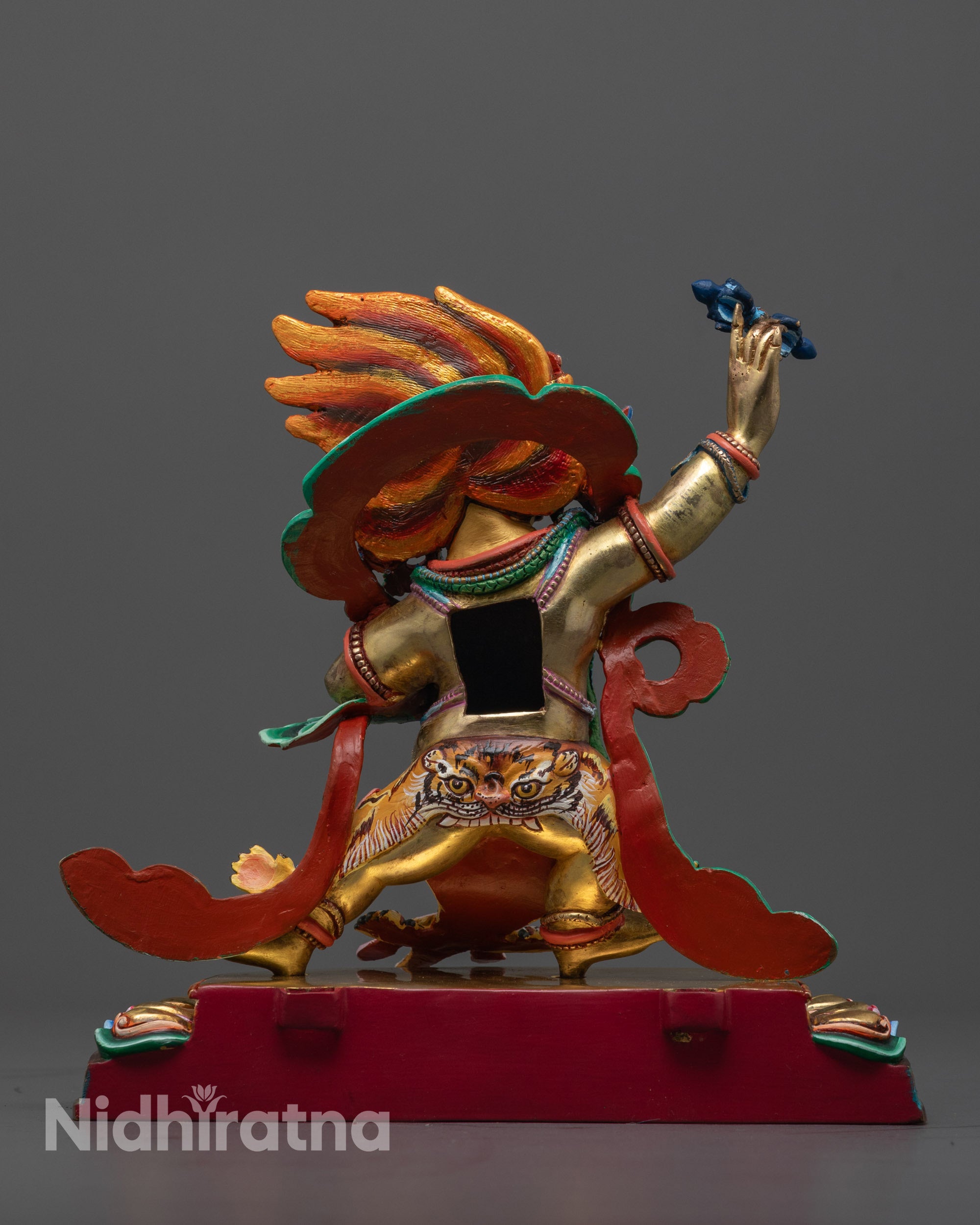 Fierce Vajrapani Statue for Protection | Himalayan Artwork