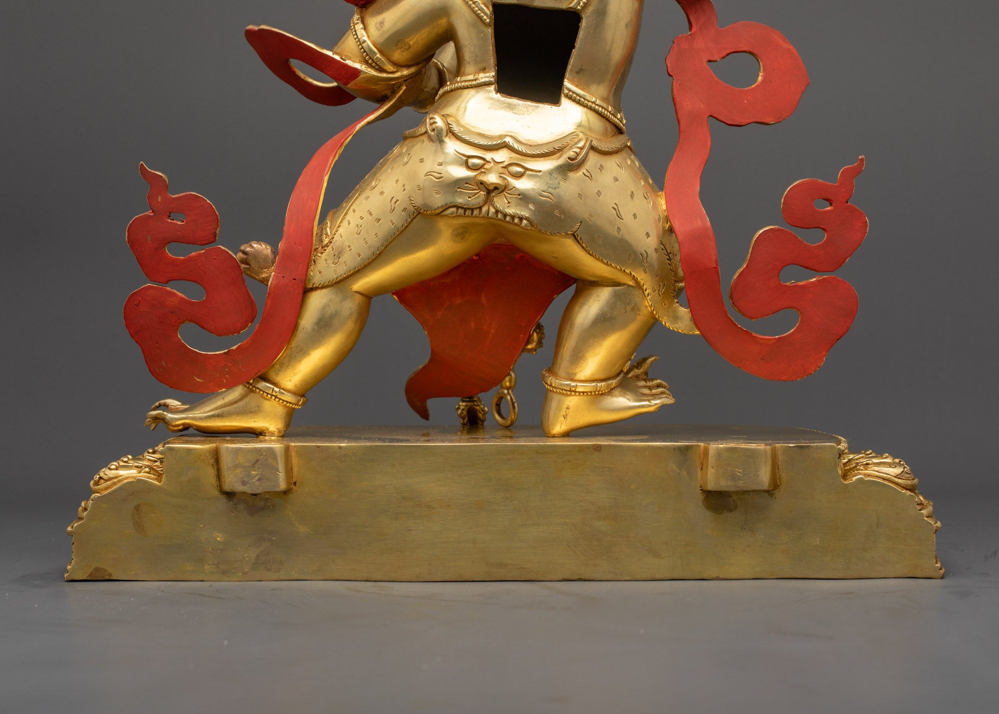 Bodhisattva Vajrapani Statue | Wrathful Protector in Copper