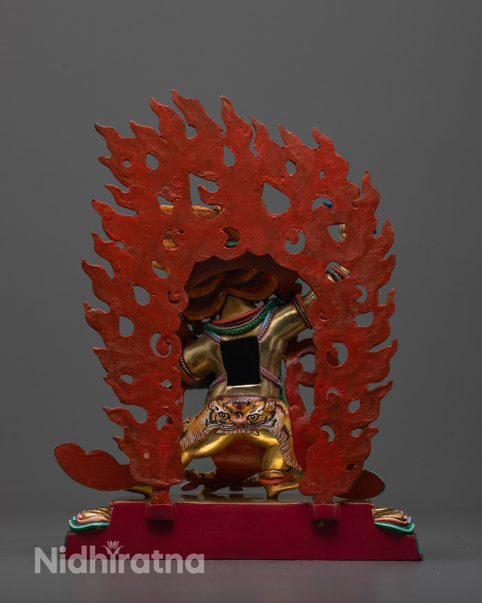Fierce Vajrapani Statue for Protection | Himalayan Artwork