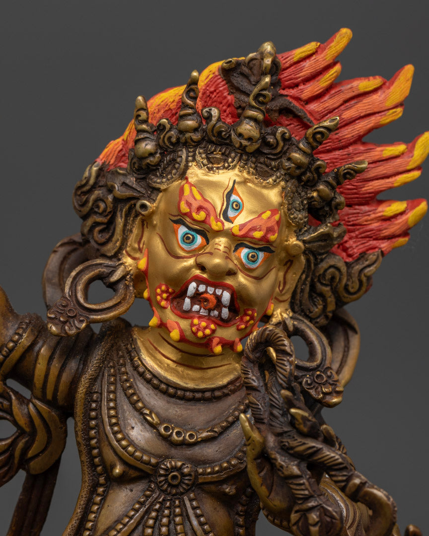 Vajrapani Chana Dorje Statue | Embodiment of Power