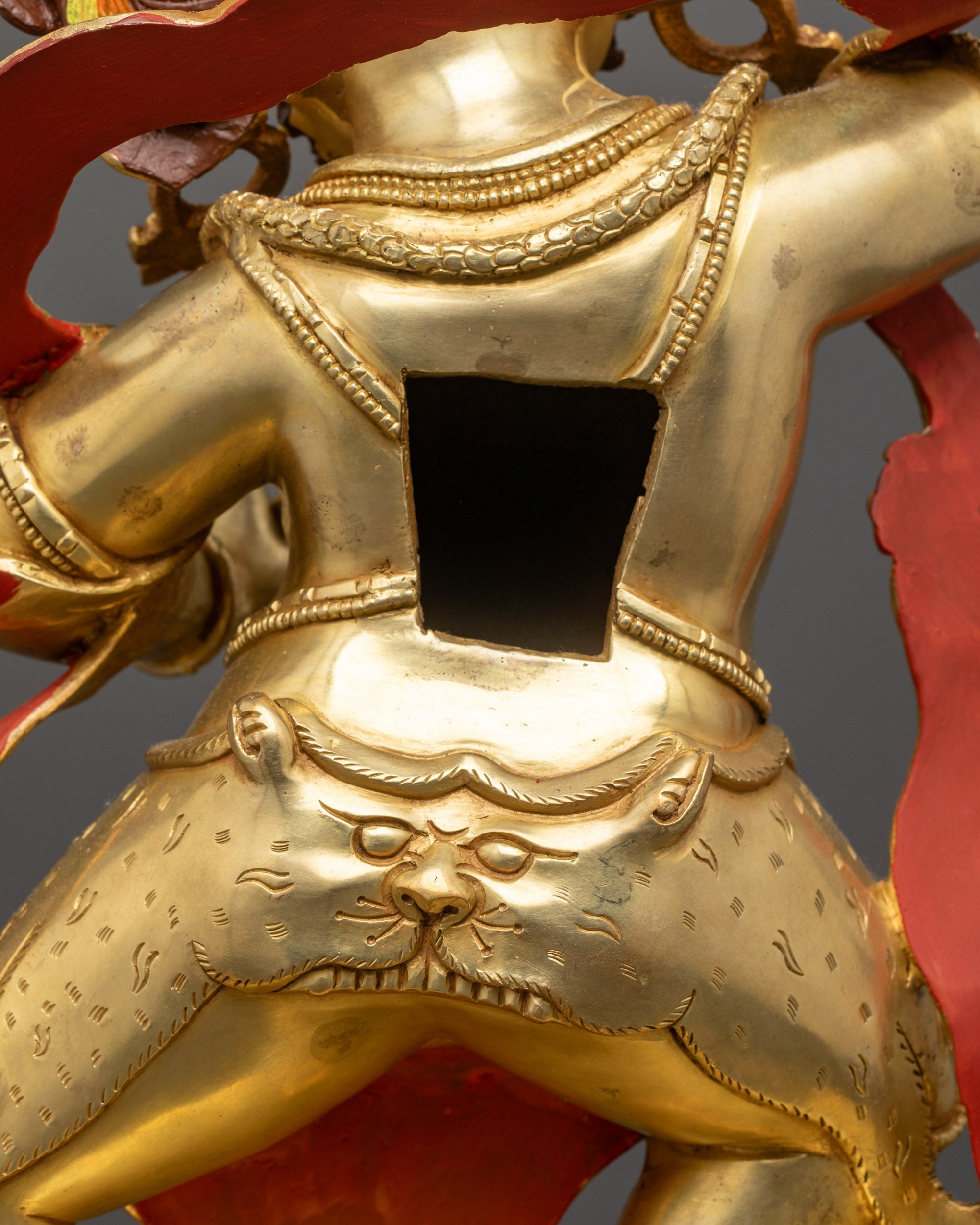Bodhisattva Vajrapani Statue | Wrathful Protector in Copper