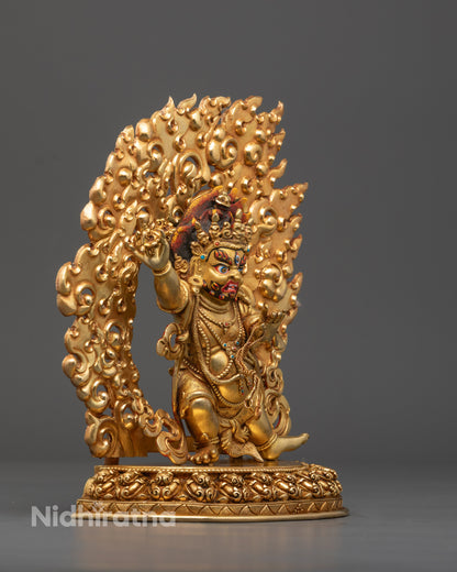Handcrafted Vajrapani Statue |Symbol of the Strength of All Buddhas