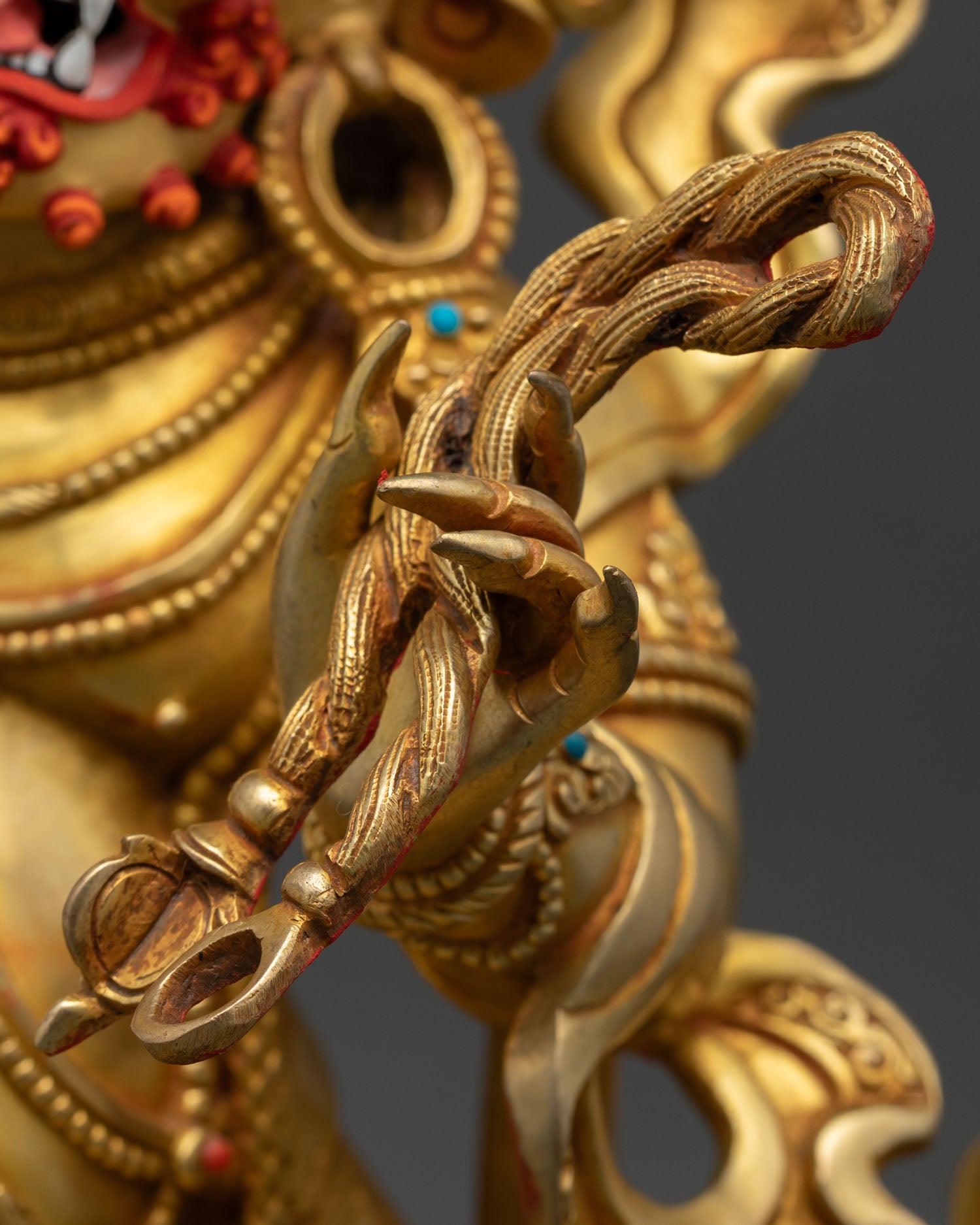Vajrapani Statue | Powerful Vajra-Wielding Deity Sculpture