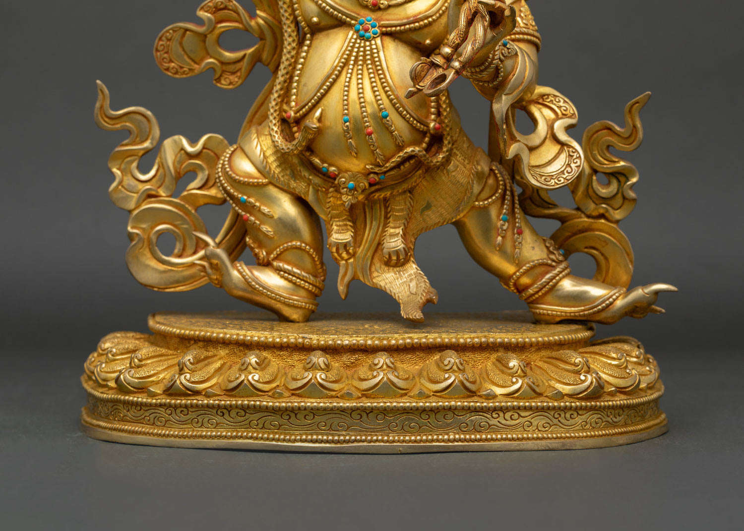 Vajrapani Statue | Powerful Vajra-Wielding Deity Sculpture