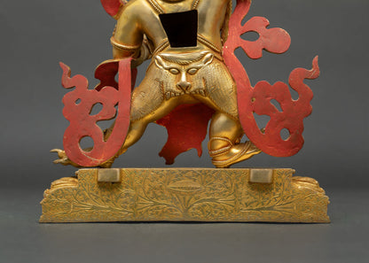 Vajrapani Statue | Powerful Vajra-Wielding Deity Sculpture
