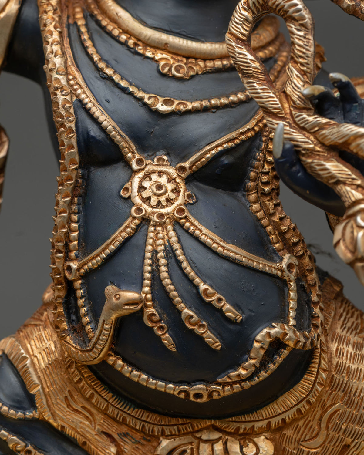 Authentic Vajrapani Statue from Nepal | Holder of the Vajra Power