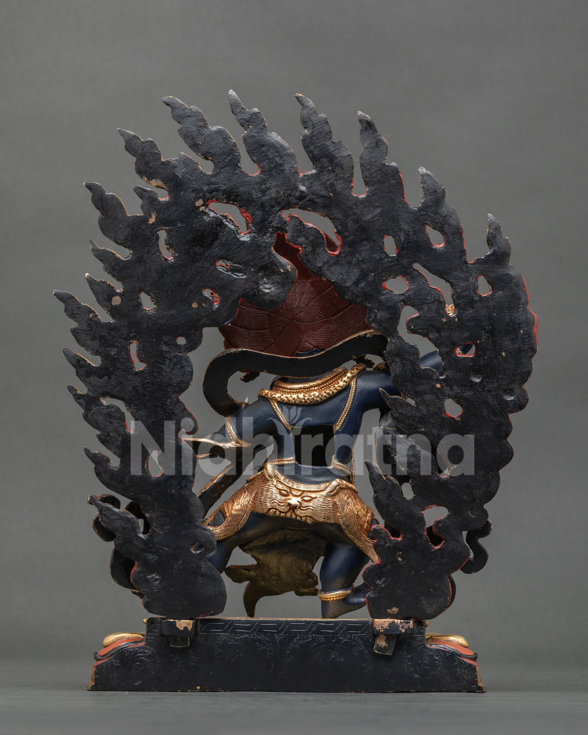 Authentic Vajrapani Statue from Nepal | Holder of the Vajra Power