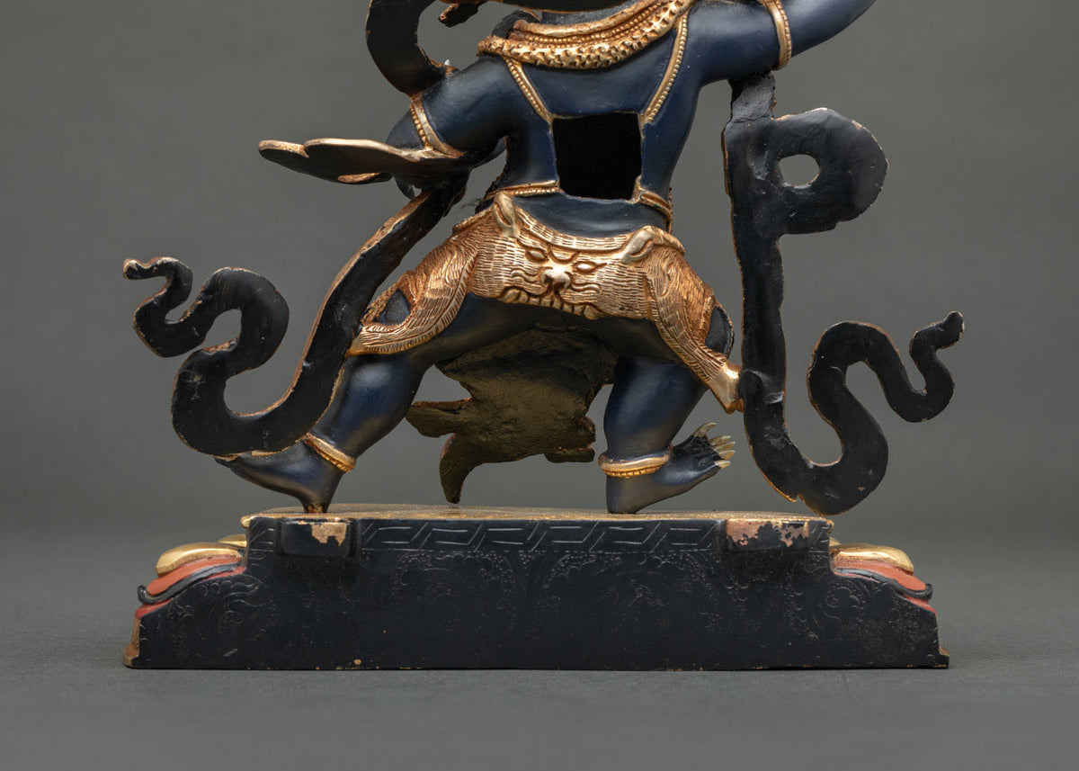 Authentic Vajrapani Statue from Nepal | Holder of the Vajra Power