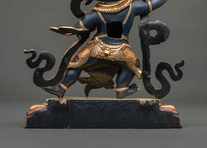 Authentic Vajrapani Statue from Nepal | Holder of the Vajra Power