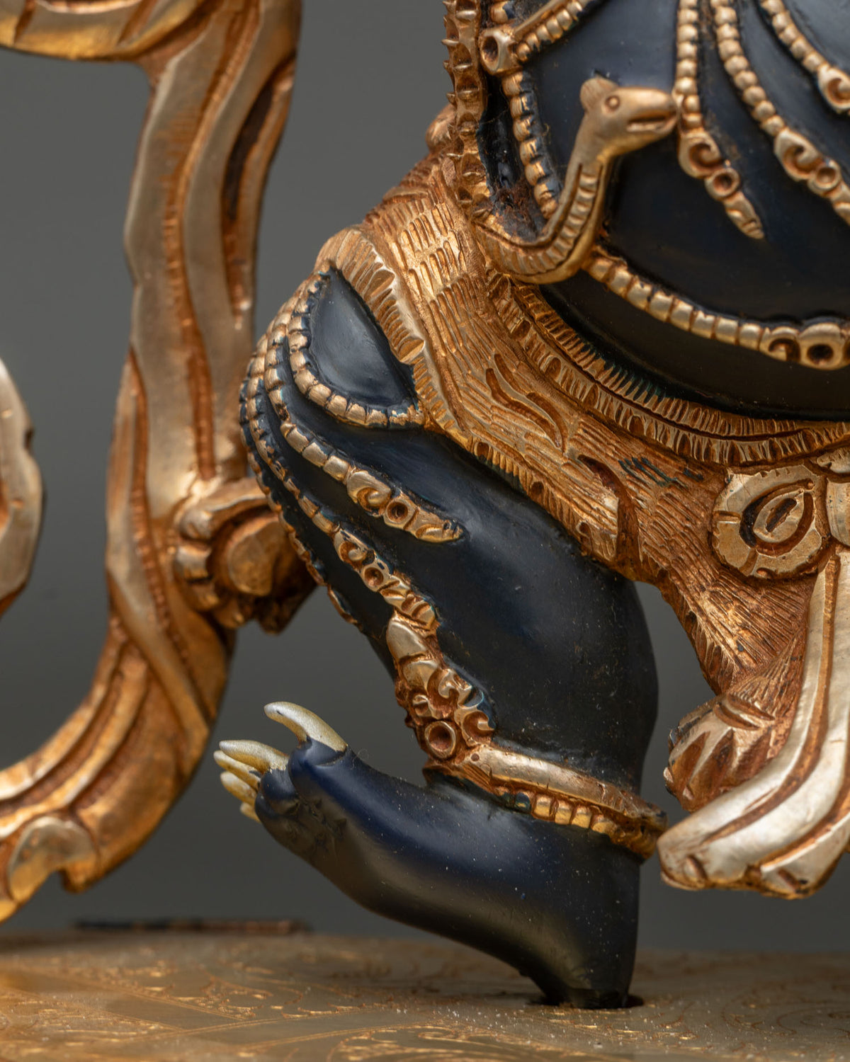 Authentic Vajrapani Statue from Nepal | Holder of the Vajra Power