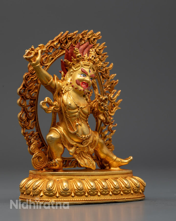 Vajrapani Statue | Authentic Tibetan Art for Strength