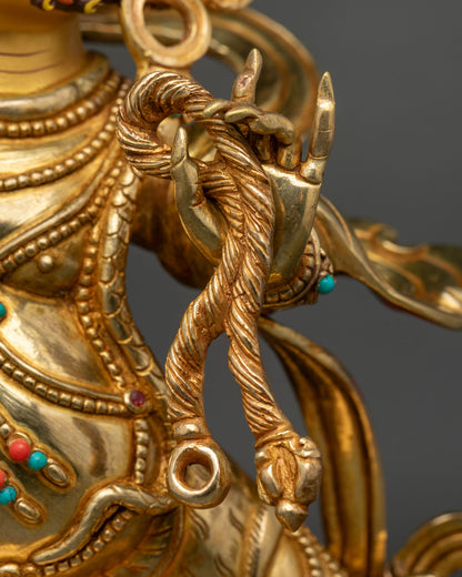 Vajra-Wielding Chana Dorje Statue | Indestructible Power of All Buddha