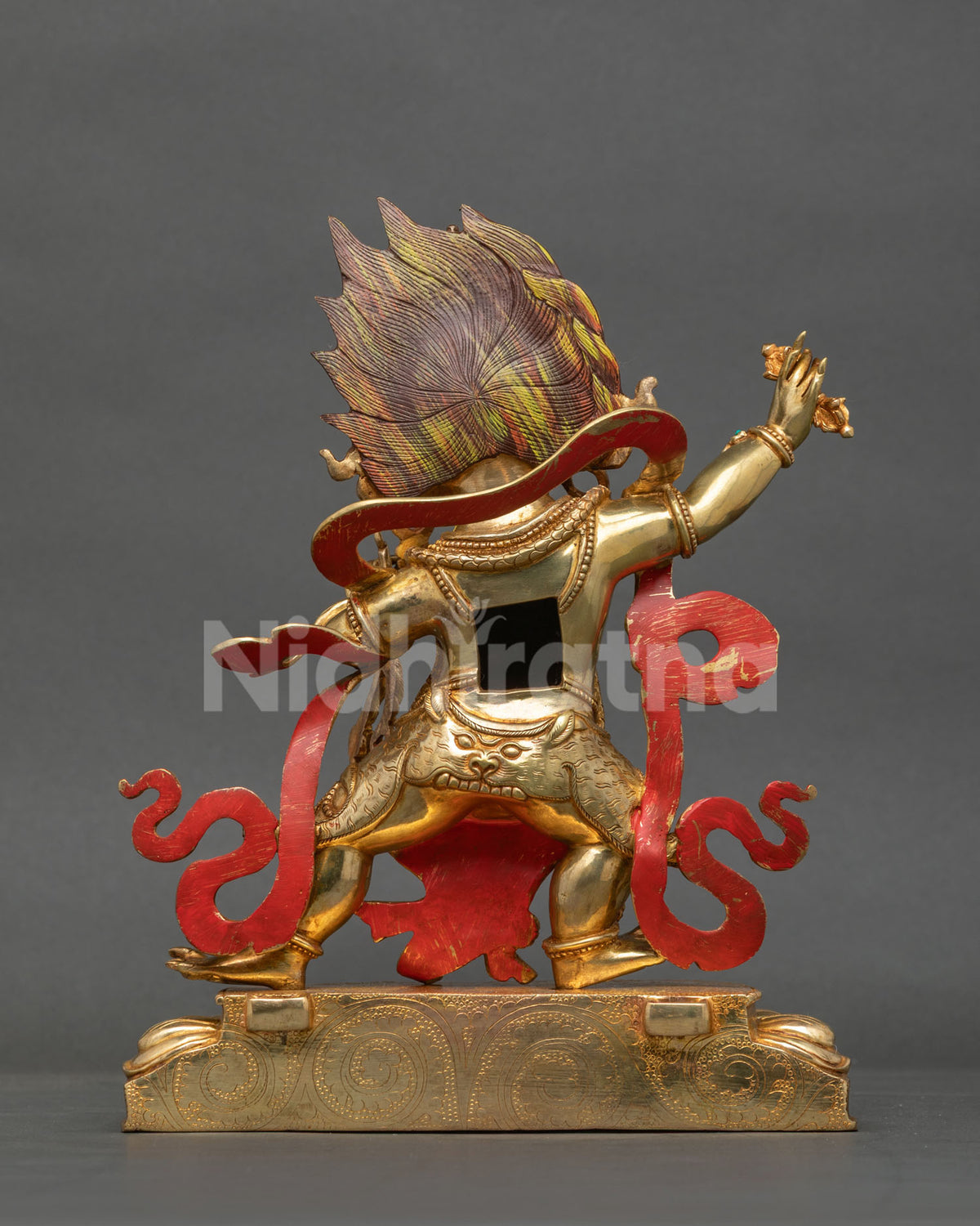 Vajra-Wielding Chana Dorje Statue | Indestructible Power of All Buddha