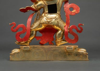 Vajra-Wielding Chana Dorje Statue | Indestructible Power of All Buddha
