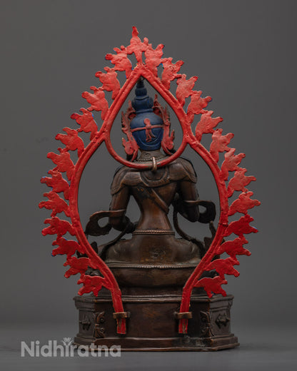Handcrafted Vajrasattva Statue | Radiating Spiritual Purity