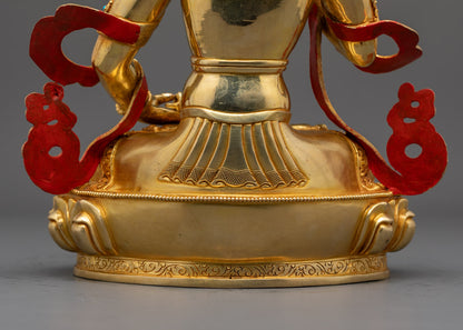 Vajrasattva Statue | Traditional Nepalese Buddhist Sculpture