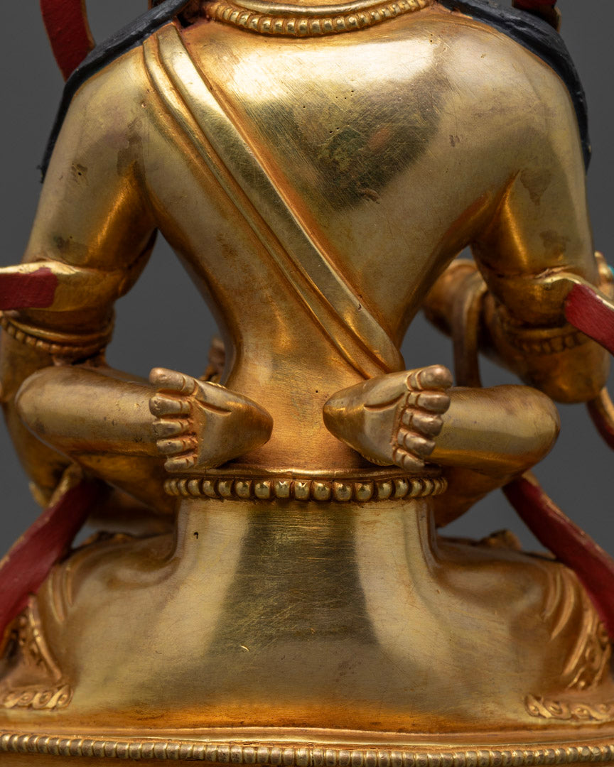 Vajrasattva Yab Yum Statue: A Tantric Symbol of Wisdom