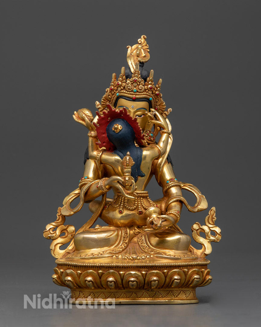 Vajrasattva Yab Yum Statue: A Tantric Symbol of Wisdom