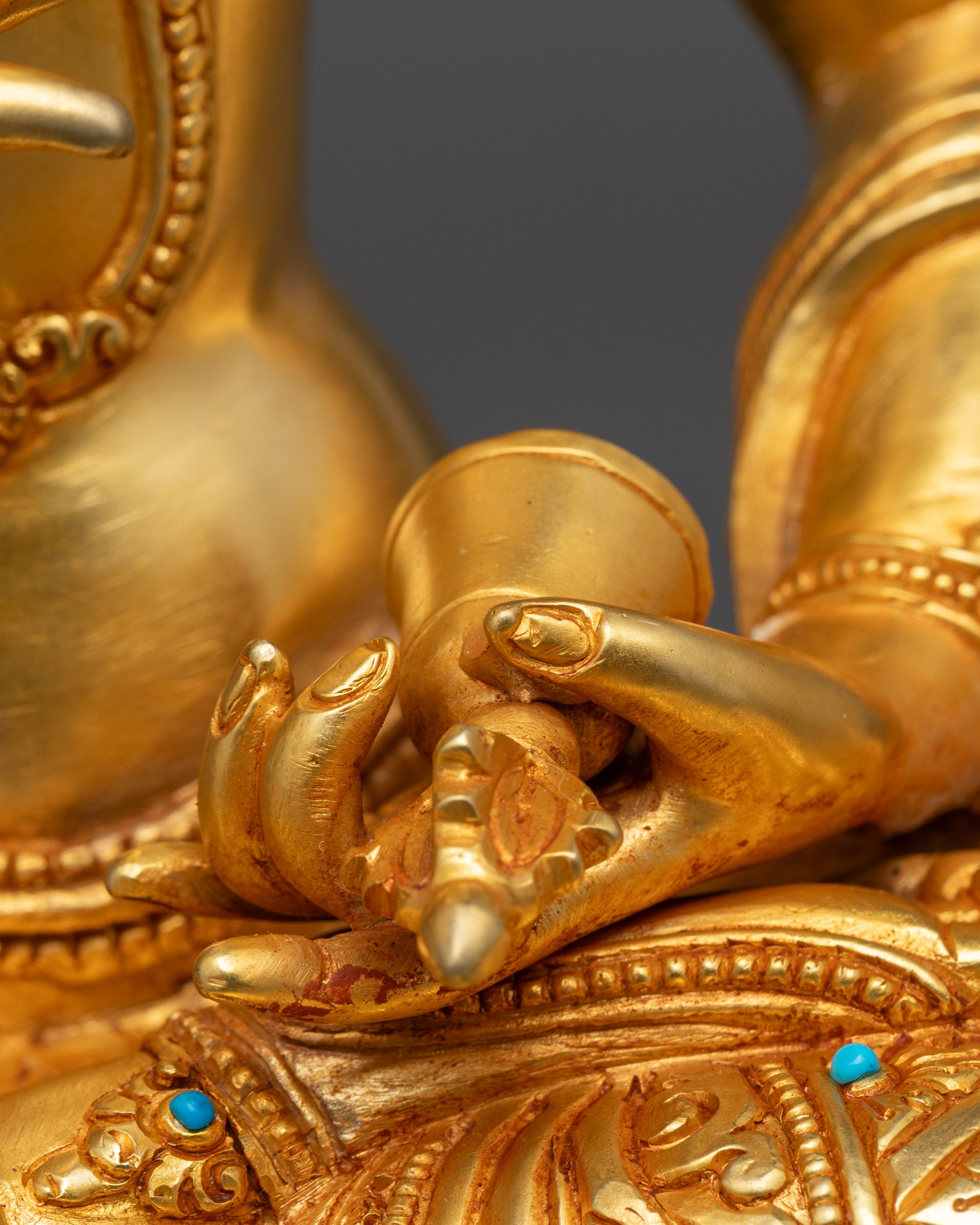 Nepalese Vajrasattva Statue | Enlightenment and Inner Peace Decor
