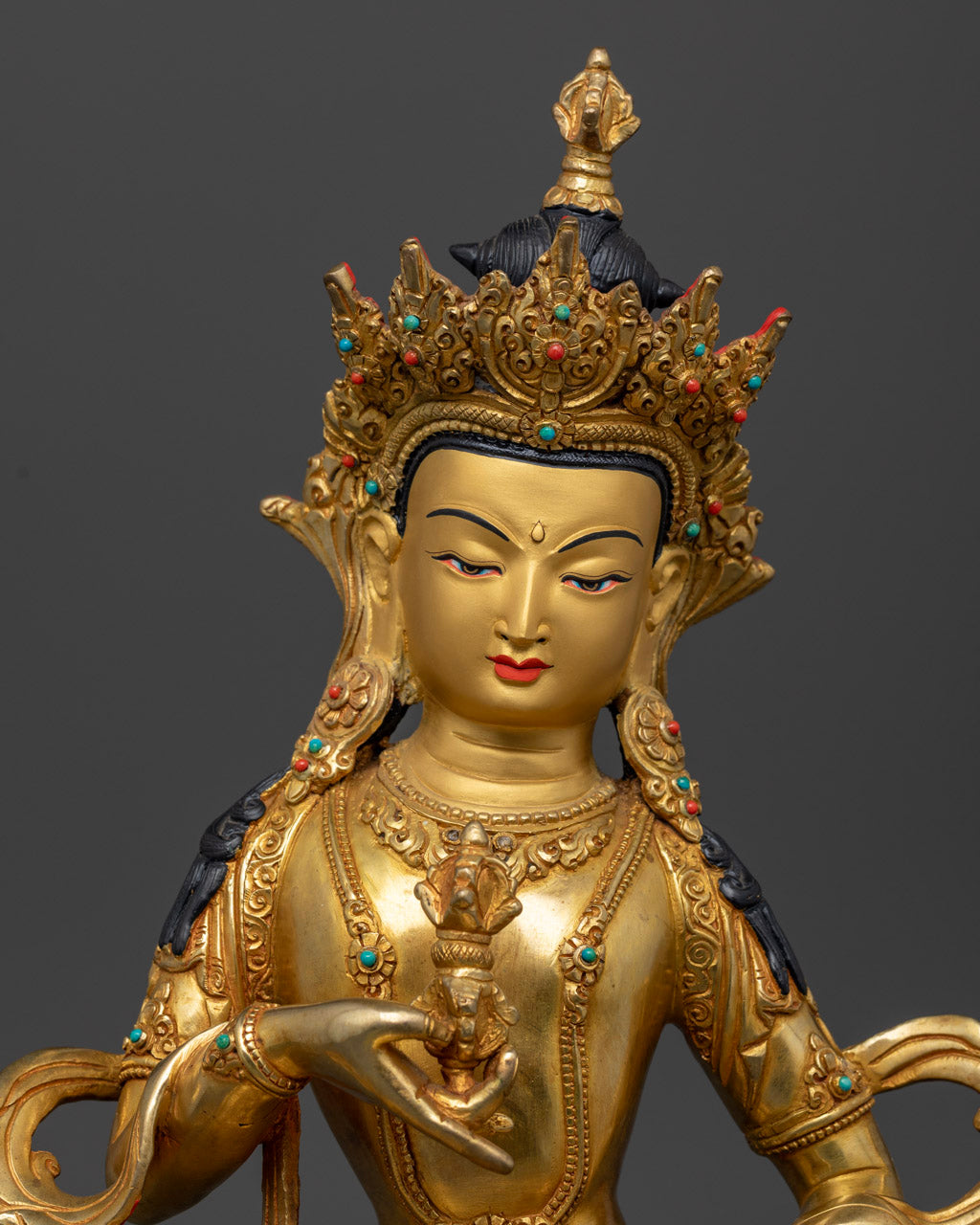 Dorje Sempa Mantra Sculpture | Vajrasattva Negative Karma Purifier