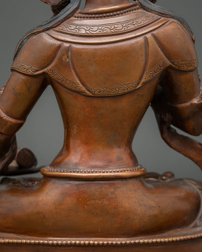 Authentic Vajrasattva Statue | Traditional Himalayan Spiritual Art