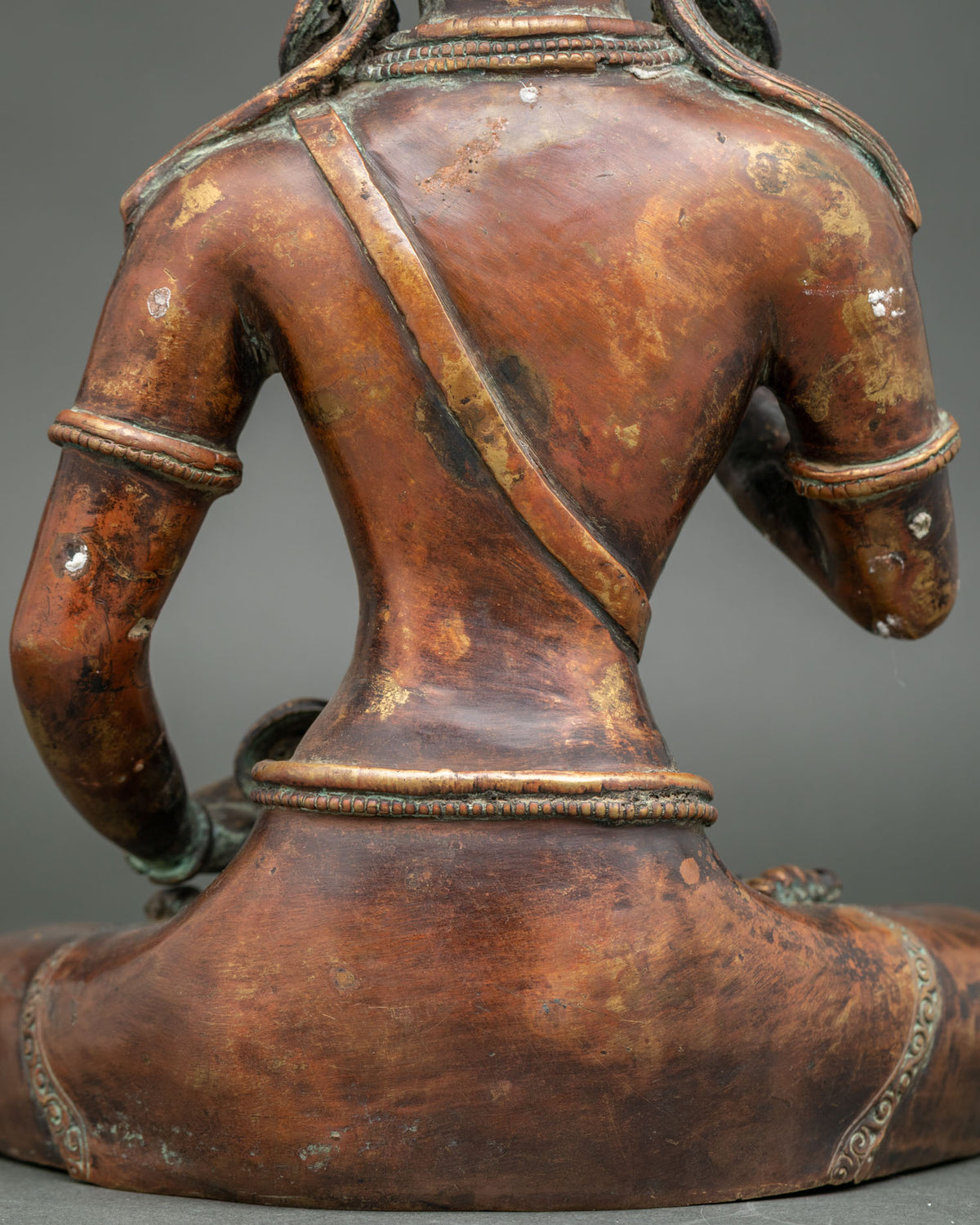 Oxidized Vajrasattva Statue | Traditional Nepalese Craftsmanship