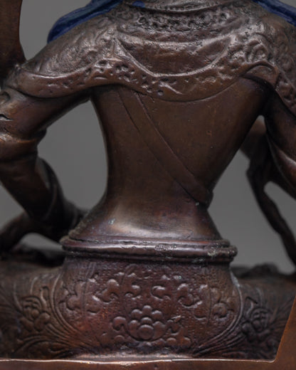 Precision Crafted Vajrasattva Figurine | Detailed Sculpture for Altar