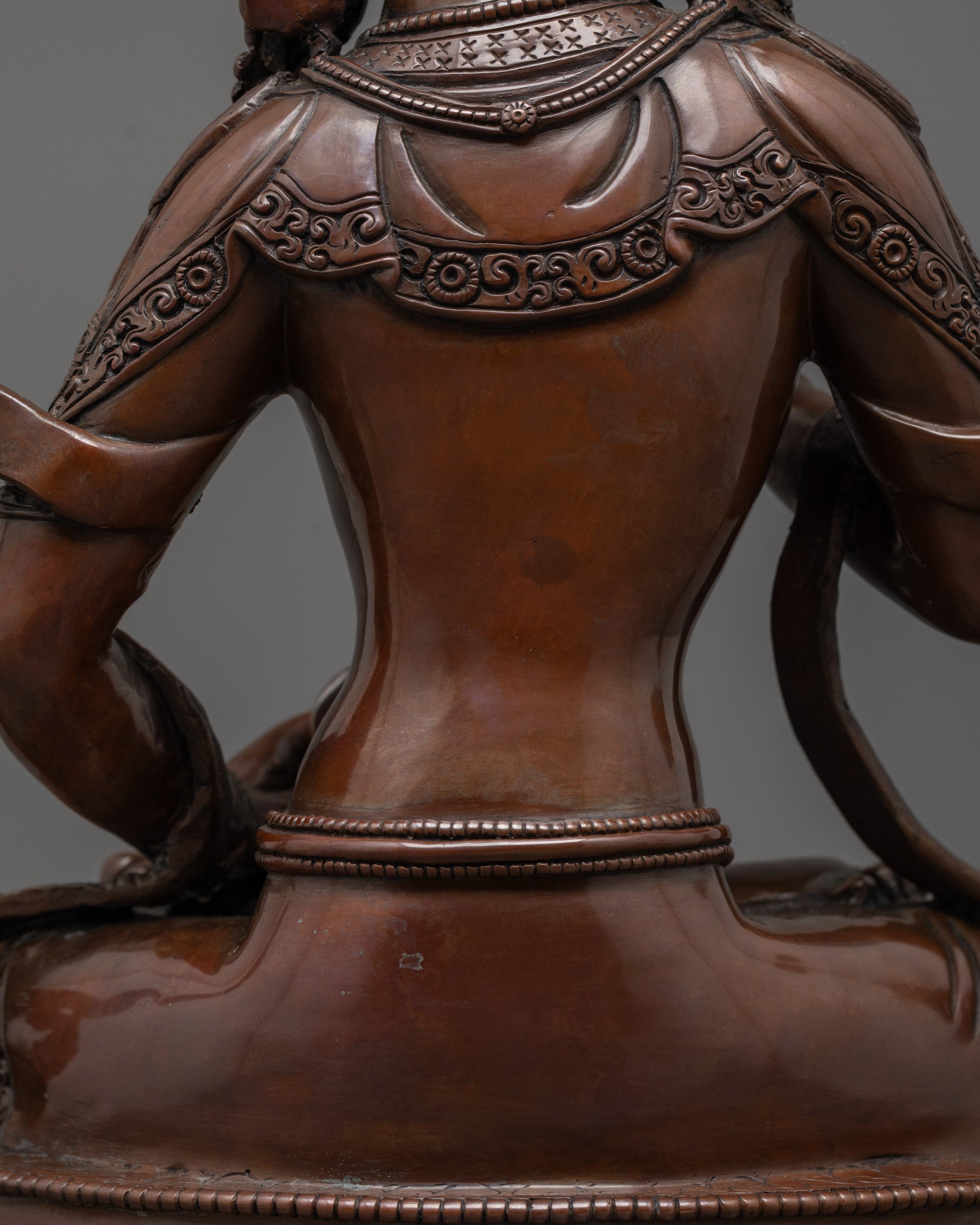 Purifier Dorje Sempa Sculpture | Detailed Handmade Oxidized Statue